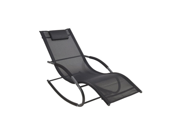 FS-STAR Schaukelstuhl Schwarz Kaufuniversum - FS-STAR Schaukelstuhl Schwarz
