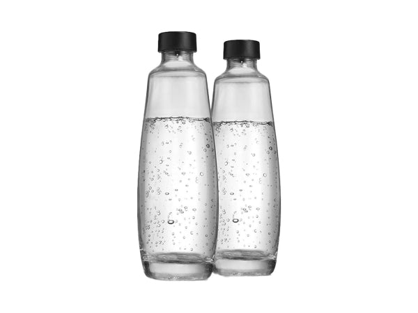 Sodastream DUO Glaskaraffe 1L Duopack Kaufuniversum - Sodastream DUO Glaskaraffe 1L Duopack