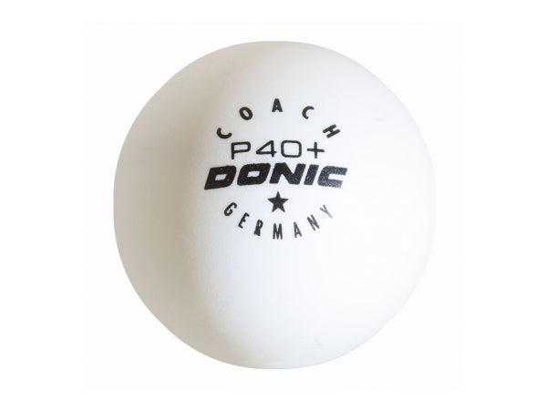 DONIC Tischtennisball P40+ weiss 6 Stk. (1Stern) Kaufuniversum - DONIC Tischtennisball P40+ weiss 6 Stk. (1Stern)