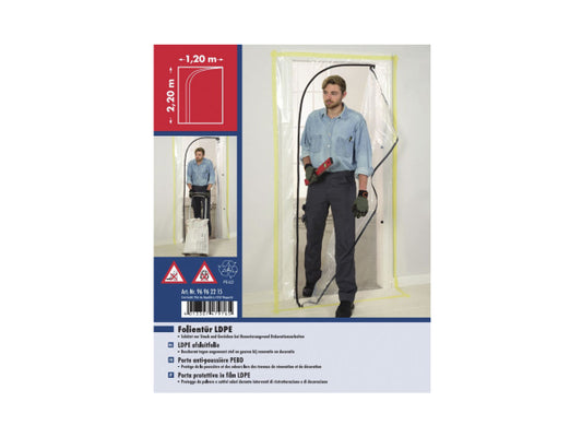 Color Expert Folien-Schutztür LDPE 220x120cm
