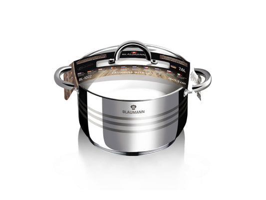 Blaumann Kochtopf mit Deckel 7.6L Ø 26cm Gourmet Line