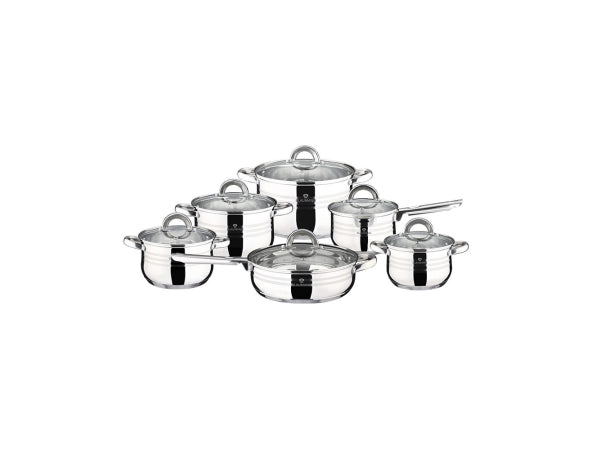 Blaumann 12-teiliges Topfset Edelstahl Gourmet Line Kaufuniversum - Blaumann 12-teiliges Topfset Edelstahl Gourmet Line