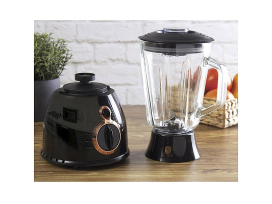Berlinger Haus Standmixer mit 1.5L Glas Black Rose Collection