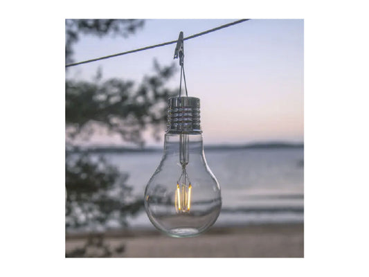 FS-STAR Solarlampe Birnenform LED