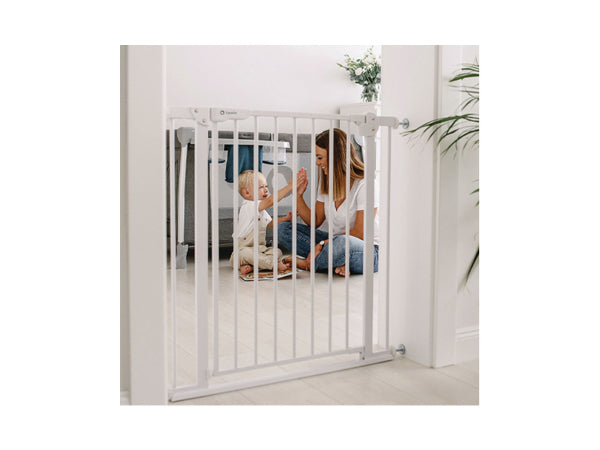 Lionelo Truus Slim Türschutzgitter weiss Kaufuniversum - Lionelo Truus Slim Türschutzgitter weiss