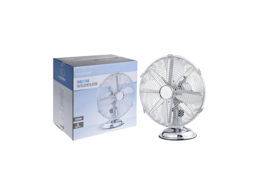 FS-STAR Tischventilator, Ø 30cm, verchromt
