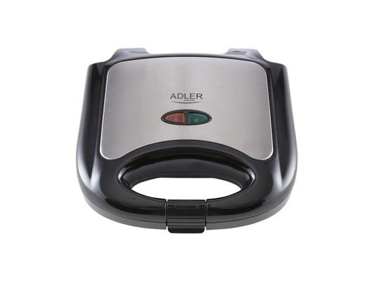 Adler Sandwich Toaster schwarz silber