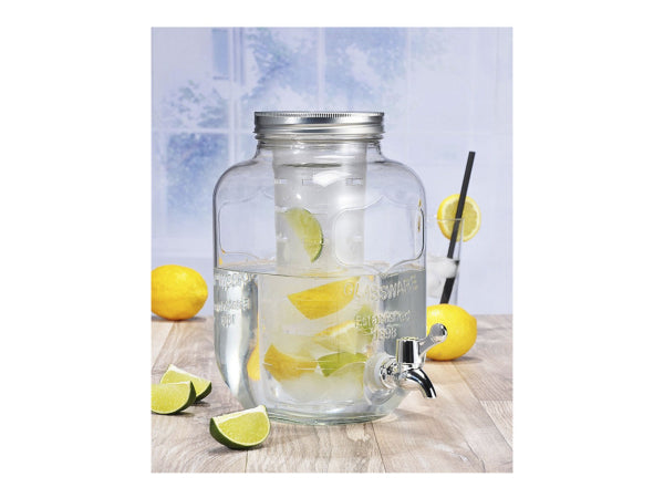 FS-Star Getränkespender aus Glas 4L mit Zapfhahn Kaufuniversum - FS-Star Getränkespender aus Glas 4L mit Zapfhahn