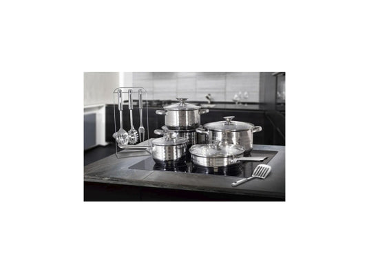 Blaumann 17-teiliges Topfset Edelstahl + Kochbesteck Gourmet Line