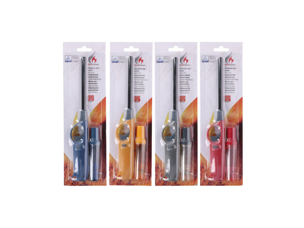 Flame Classics Gasanzünder 27cm mit Nachfüllung 18ml 4ass Kaufuniversum - Flame Classics Gasanzünder 27cm mit Nachfüllung 18ml 4ass