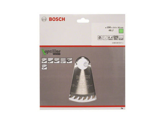 Bosch Professional Bosch Kreissägeblatt Optiline Wood