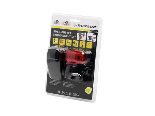 DUNLOP Fahrradlicht-set LED 2pcs AB
