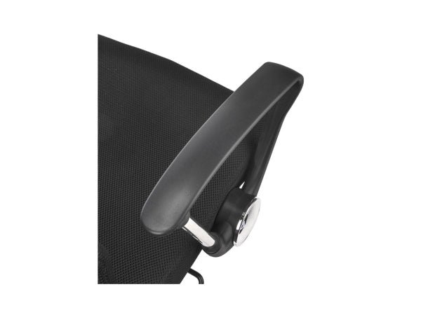 CONTINI Chefsessel mit Netzoptik, schwarz verchromtes Fußgestell Kaufuniversum - CONTINI Chefsessel mit Netzoptik, schwarz verchromtes Fußgestell