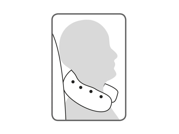 Dorbena Reisekissen mit Frotteebezug 32x30cm, Ø10cm , PE-Kügelchen Kaufuniversum - Dorbena Reisekissen mit Frotteebezug 32x30cm, Ø10cm , PE-Kügelchen