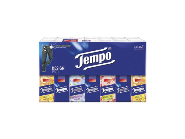 Tempo Taschentücher 4-lagig 42x10 Kaufuniversum - Tempo Taschentücher 4-lagig 42x10