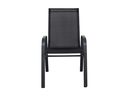 CONTINI Gartenstuhl Aurora, schwarz