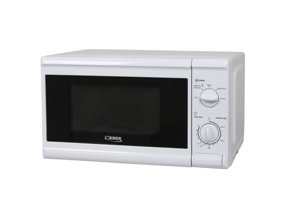 WeberHome Weber Home 20L Mikrowelle weiss Kaufuniversum - WeberHome Weber Home 20L Mikrowelle weiss