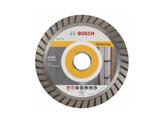 Bosch Professional Bosch 125 mm Diamanttrennscheibe Universal