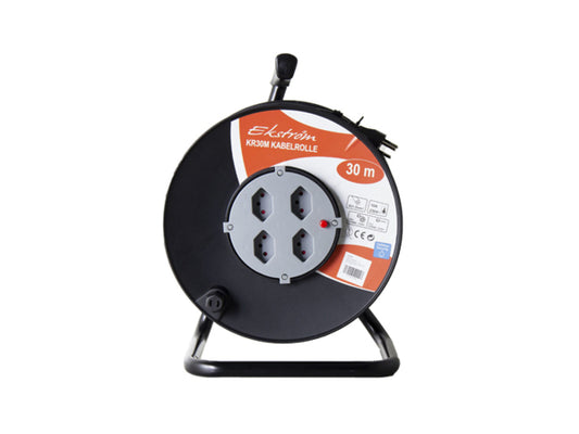 Ekström KR30M L Kabelrolle 3x1.5mm2, 4x T13