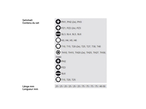 Bosch Professional Bosch Bit-Set 43-teilig Kaufuniversum - Bosch Professional Bosch Bit-Set 43-teilig