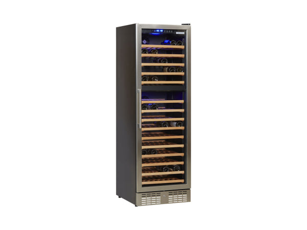 Kibernetik WKH168F01 Weinklimaschrank Chromstahl Kaufuniversum - Kibernetik WKH168F01 Weinklimaschrank Chromstahl