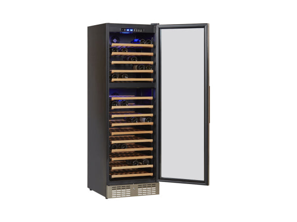 Kibernetik WKH168F01 Weinklimaschrank Chromstahl Kaufuniversum - Kibernetik WKH168F01 Weinklimaschrank Chromstahl