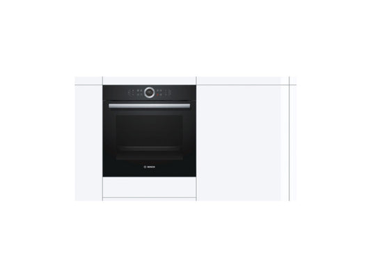Bosch HBG655BB1C Einbaubackofen Ecoclean 220V