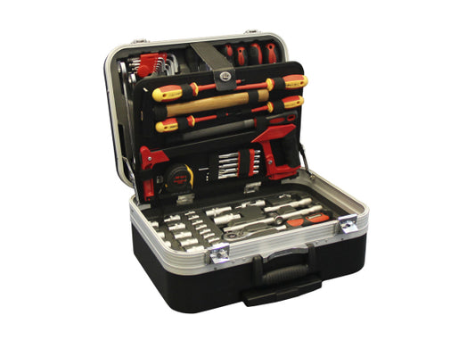 Holmberg Werkzeugkoffer fahrbar 136-teilig