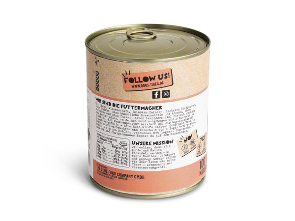 Dogs'n Tiger NF Hund Gaumenfreude 800g Kaufuniversum - Dogs'n Tiger NF Hund Gaumenfreude 800g