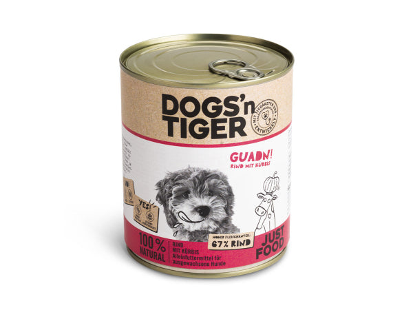 Dogs'n Tiger NF Hund Guadn! 800g Kaufuniversum - Dogs'n Tiger NF Hund Guadn! 800g