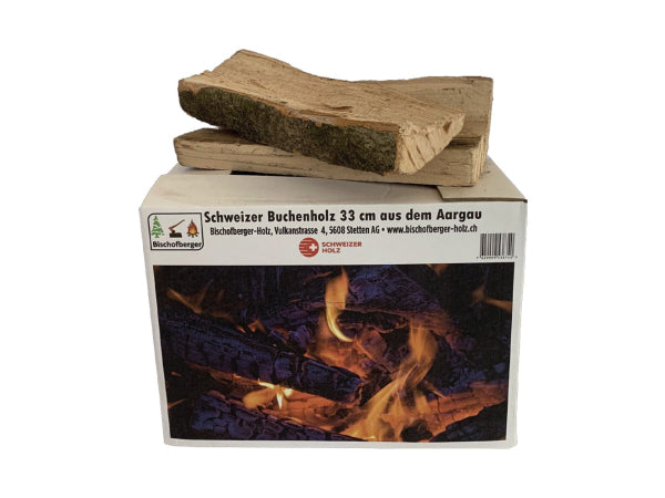 Bischofberger Holz Bischofberger Schweizer Buchenholz 33cm/15 kg Kaufuniversum - Bischofberger Holz Bischofberger Schweizer Buchenholz 33cm/15 kg