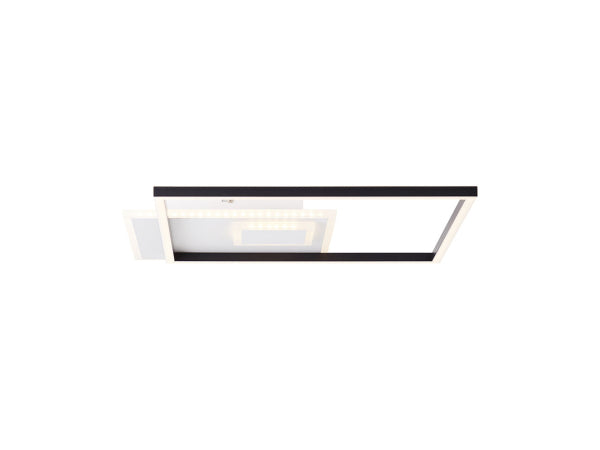 Brilliant Iorgo LED Deckenleuchte 40W schwarz-weiss Kaufuniversum - Brilliant Iorgo LED Deckenleuchte 40W schwarz-weiss