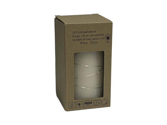 dameco LED Wachskerze 8 x 15cm