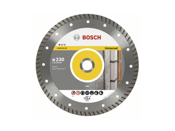 Bosch Professional Bosch Diamanttrennscheibe Standard for Universal Turbo, 230x22.23x2.5x10mm Kaufuniversum - Bosch Professional Bosch Diamanttrennscheibe Standard for Universal Turbo, 230x22.23x2.5x10mm