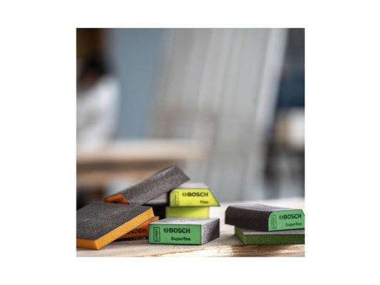 Bosch Professional Bosch Schwamm-Set 69x97x26mm M, F, SF, SCRB-69x97x26mm