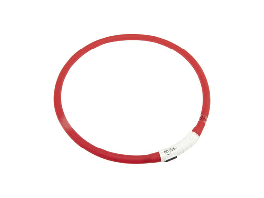 Flamingo Leuchthalsband Nera Visio rot