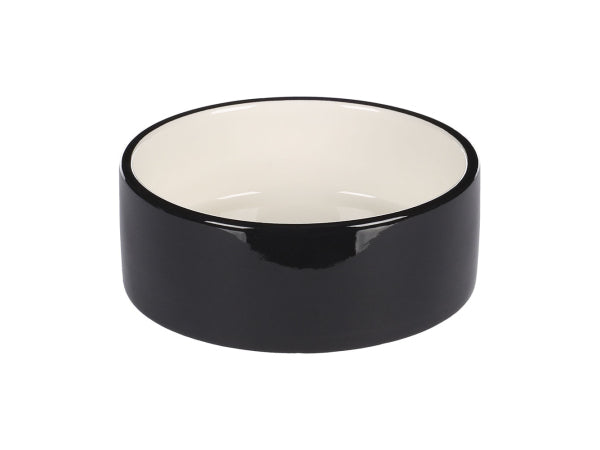 Flamingo Napf Keramik schwarz 13.5cm / 400ml Kaufuniversum - Flamingo Napf Keramik schwarz 13.5cm / 400ml