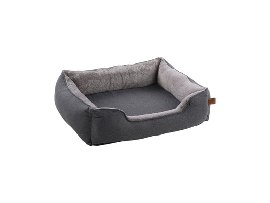 Flamingo Korb Carlota grau M