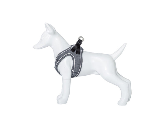 Freedog Geschirr Nylon Shiva grau XS