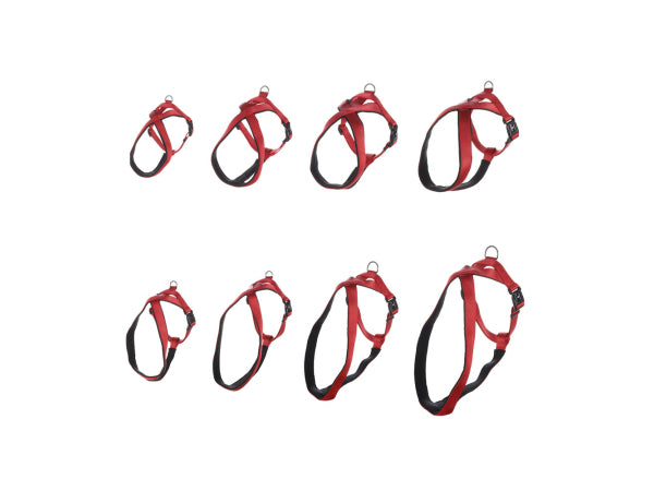 Flamingo Geschirr Nylon Abbi rot XXS Kaufuniversum - Flamingo Geschirr Nylon Abbi rot XXS