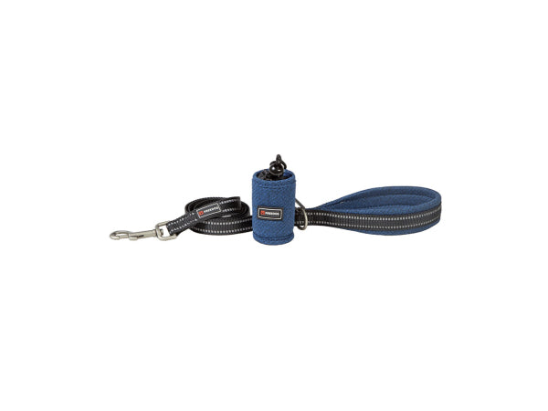 Freedog Kurzleine Shiva aus Nylon blau 120x2.5cm Kaufuniversum - Freedog Kurzleine Shiva aus Nylon blau 120x2.5cm
