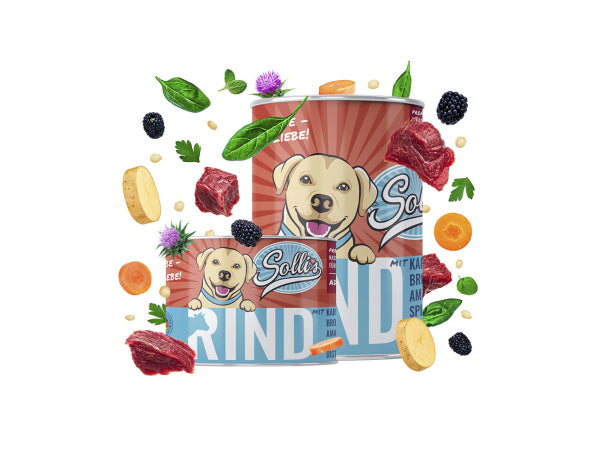 Sollis Solli's NF Hund Rind 200g Kaufuniversum - Sollis Solli's NF Hund Rind 200g