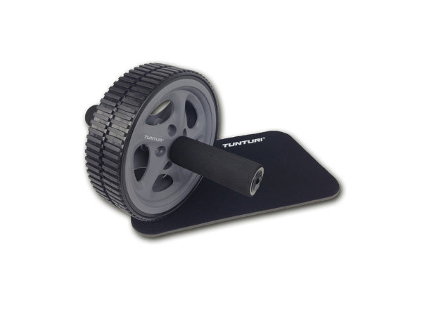 Tunturi Double Exercise Wheel Deluxe Ab Roller mit Matte Kaufuniversum - Tunturi Double Exercise Wheel Deluxe Ab Roller mit Matte