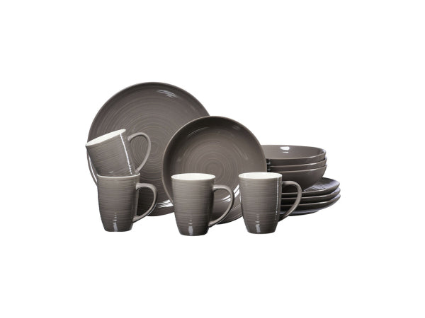 Ritzenhoff & Breker Suomi Kombiset 12-teilig taupe Kaufuniversum - Ritzenhoff & Breker Suomi Kombiset 12-teilig taupe