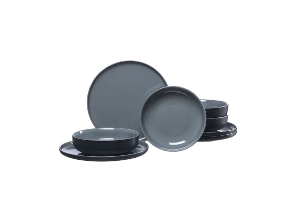 Ritzenhoff & Breker Jasper Tafelservice 8-teilig schwarz Kaufuniversum - Ritzenhoff & Breker Jasper Tafelservice 8-teilig schwarz