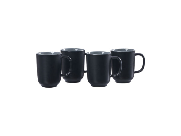 Ritzenhoff & Breker Jasper Becherset 4-teilig schwarz Kaufuniversum - Ritzenhoff & Breker Jasper Becherset 4-teilig schwarz