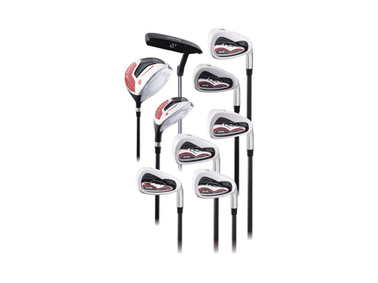 SPALDING Tour2 Full Set MEN Rechtshändiges Golfset mit Trolleytasche Graphite