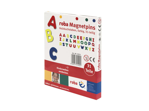 roba Holzmagnetbuchstaben 31-teilig Kaufuniversum - roba Holzmagnetbuchstaben 31-teilig