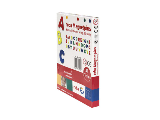 roba Holzmagnetbuchstaben 31-teilig