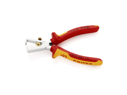 KNIPEX Abisolierzange mit Öffnungsfeder VDE